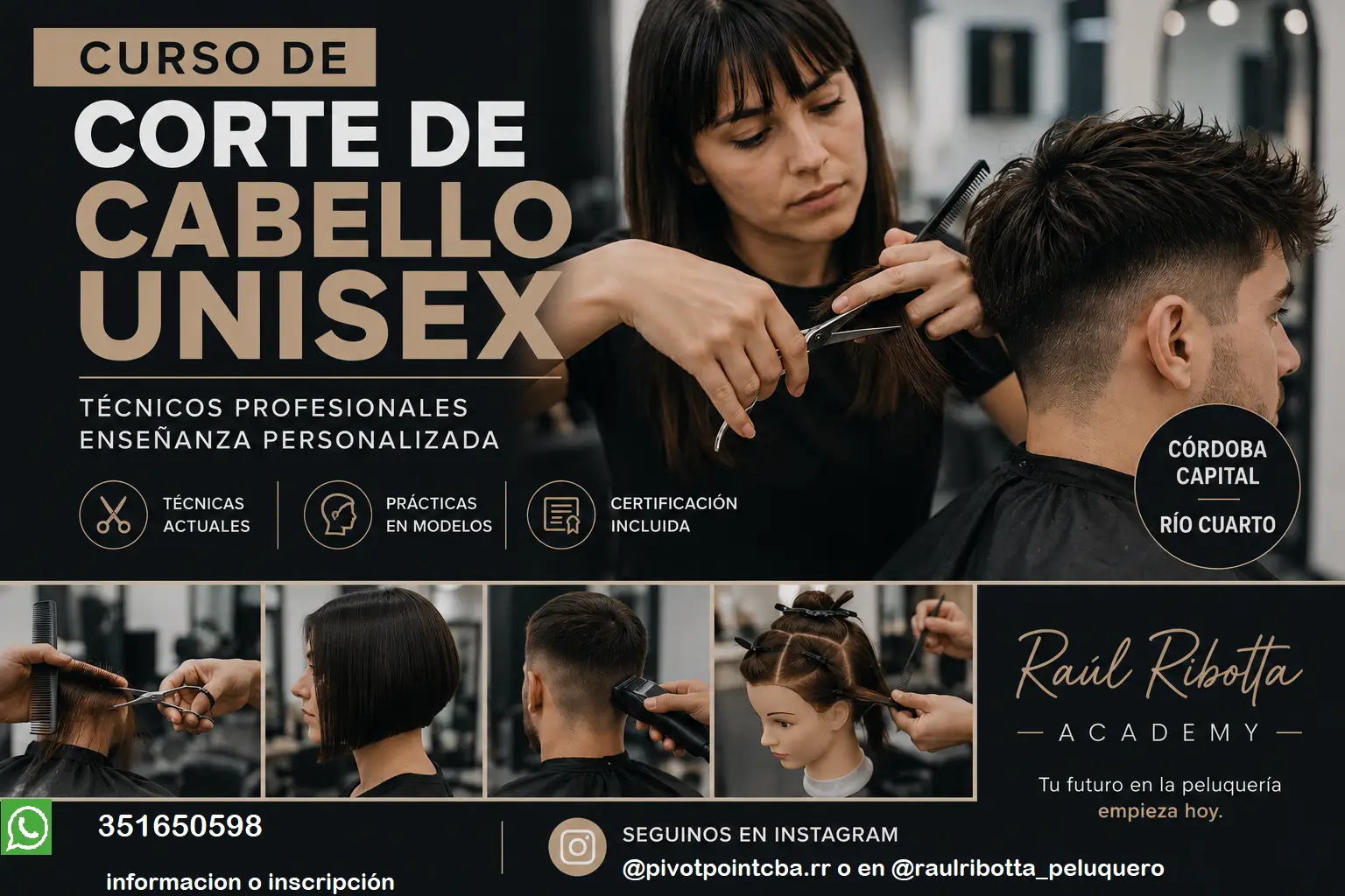 curso corte unisex